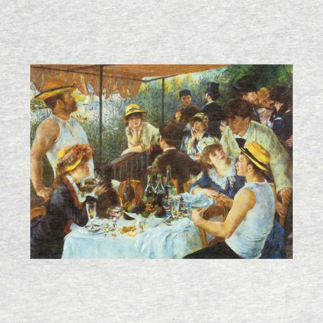 Luncheon of the Boating Party by Pierre Renoir by MasterpieceCafe